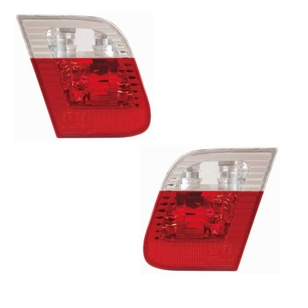 RüCkleuchten Heckleuchten Set Links Rechts Passend FüR Bmw 3Er E46 Rot-image