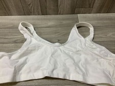 Mastectomy Bra, White Size 4XL, C/D NWT Amoena #2160 Hannah SB