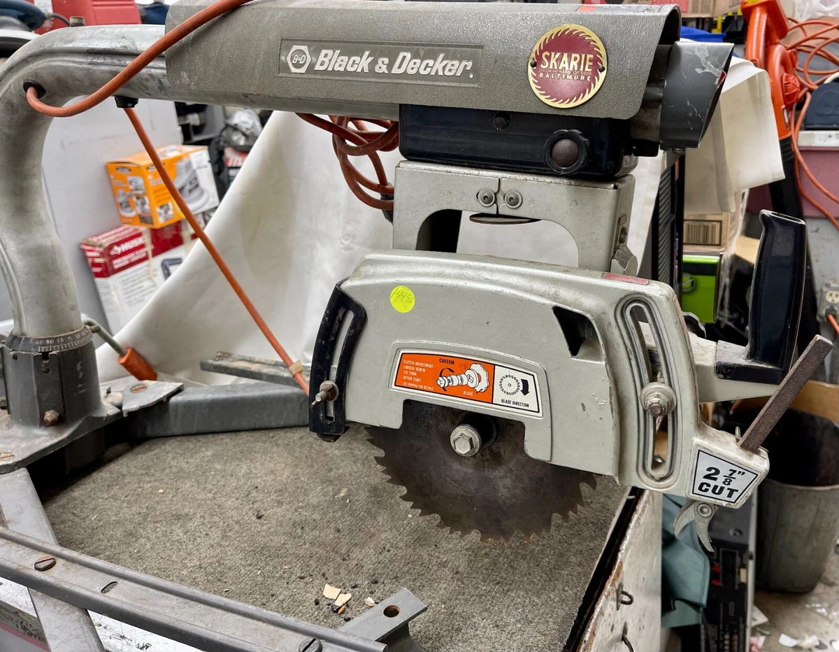 Compact radial 2024 arm saw