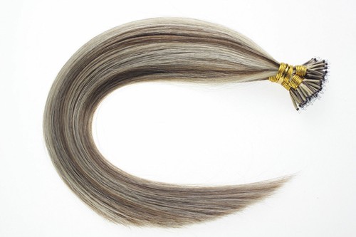 Nano Micro Beads Link Hair Extensions Nano Ring Tip Remy Human Hair Straight 1g - Picture 79 of 113