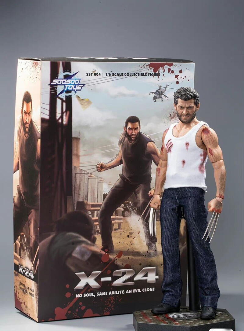 SOOSOOTOYS Wolverine Logan 1/6 X24 Wolverine Figure Toys