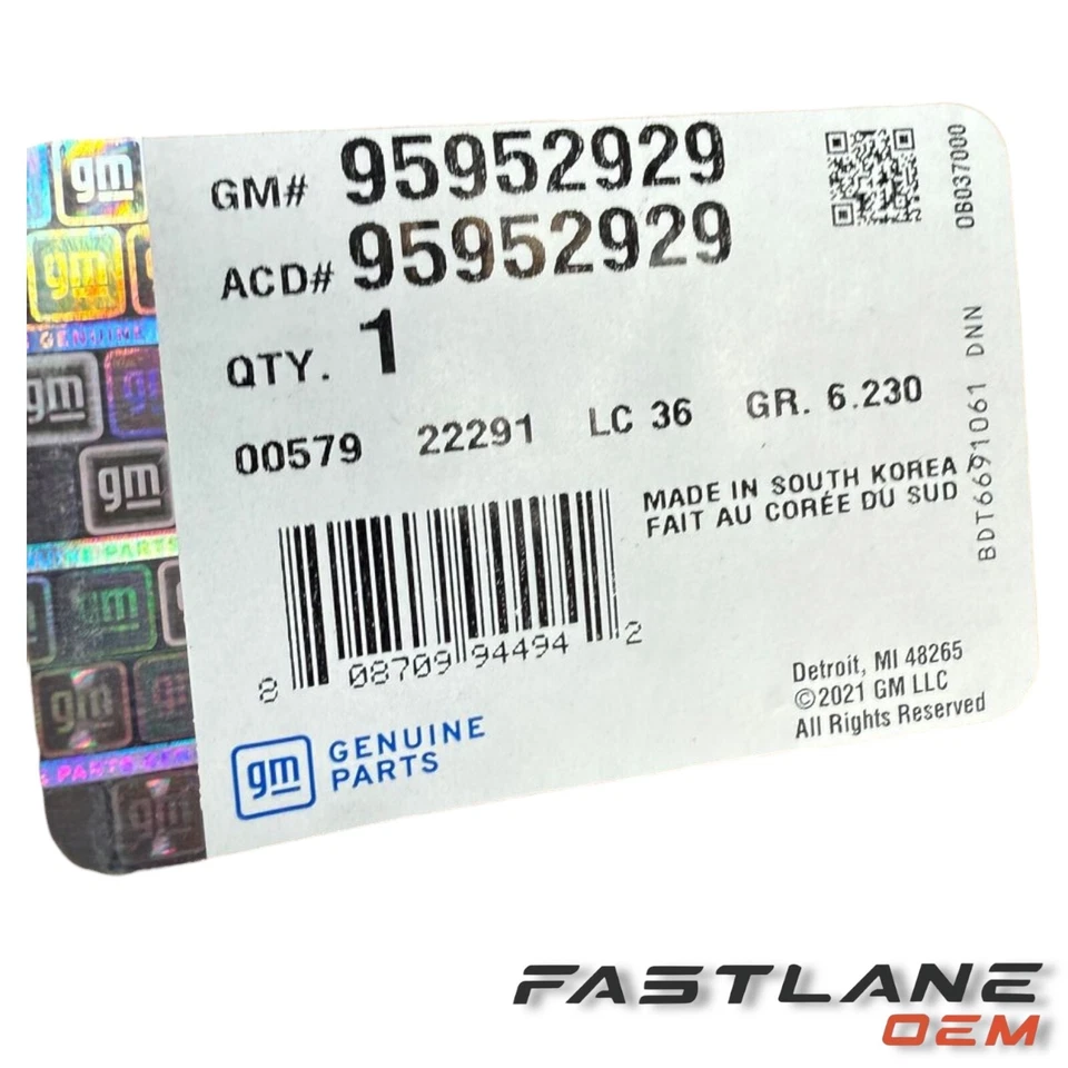 2012-2020 CHEVROLET SONIC FRONT INNER TIE ROD NEW OEM 95952929 - Image 2 of 4