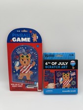 4th Of July Scratch Art 15 pieces Craft For Kids  Pinball Game Lot TARGET