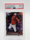 JACKSON HOLLIDAY 2022 BOWMAN CHROME DRAFT 1ST REFRACTOR PSA 10 GEM MT Q1725