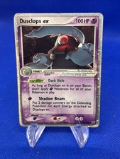 VTG 2005 Pokemon EX Emerald Dusclops ex 94/106 Ultra Rare DMG/CREASED