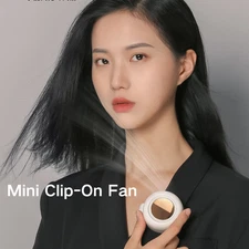 Portable USB Clip-On Mini Fan - High Power Personal Cooling Fan
