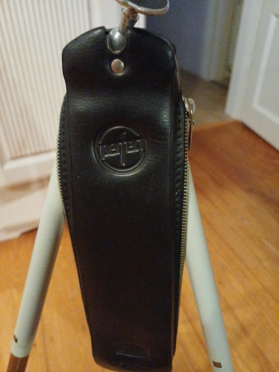 BILORA Perfect No.77 Dreibein-Stativ Reisestativ mit schwarzem Etui 1/4"