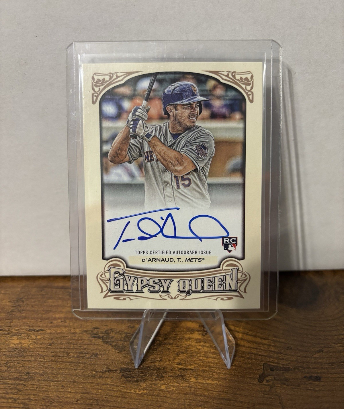 Topps 2014 Gypsy Queen Travis d'Arnaud RC Auto #GQA-TD New York Mets MLB
