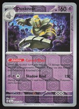 Pokemon Dusknoir Rare 020/064 SV: Shrouded Fable Holofoil NM
