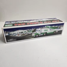 Hess 2010 Toy Truck and Jet Real Lights Multiple Sound LED Runway Launch Ramp