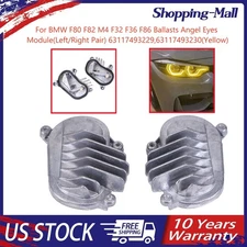 2Pcs Yellow CSL DRL Module L/R For BMW F80 M3 F82 M4 F32 F36 F86 LCI Headlight