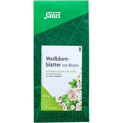Weissdornblätter M.blüten Arzneitee Bio Salus 100 g - PZN 3424918