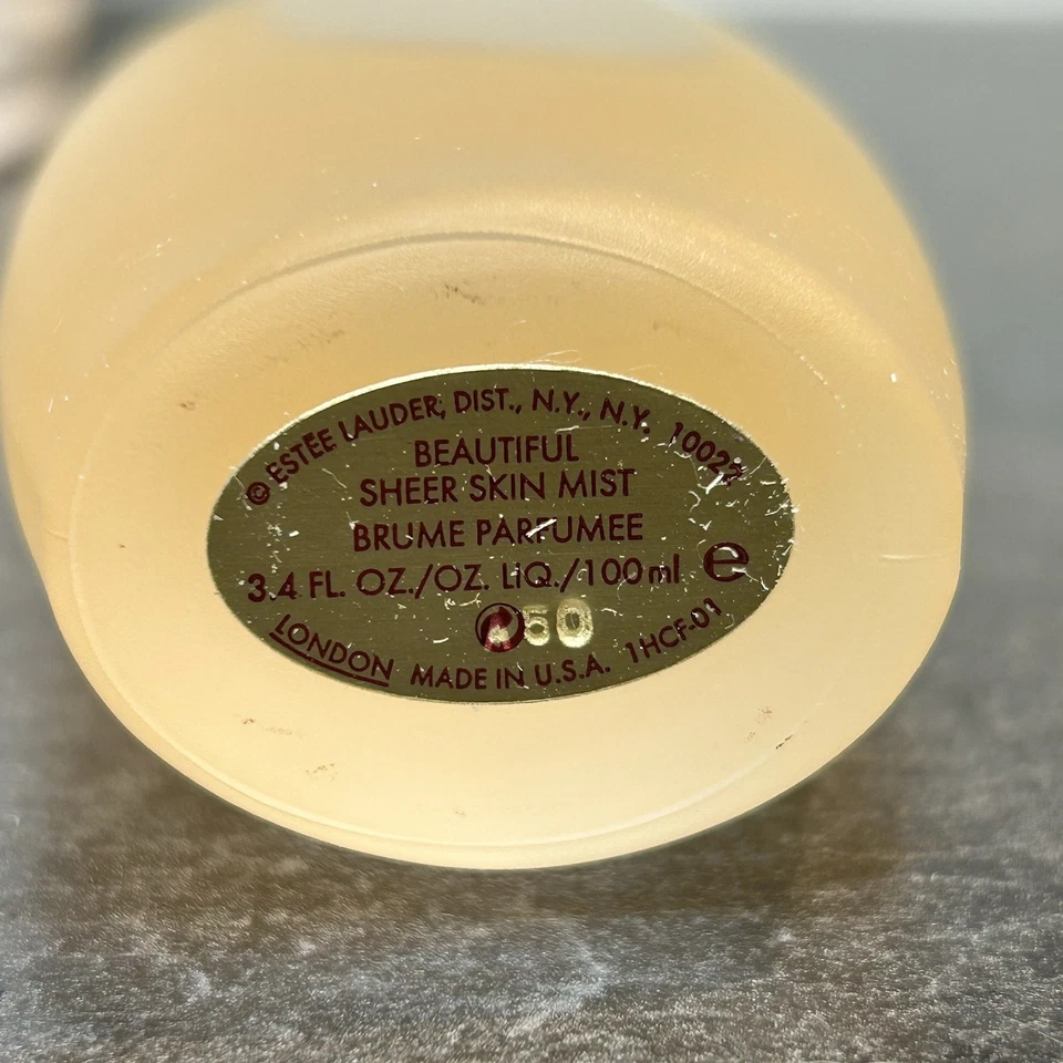 NUEVO Spray Perfume Niebla Piel Transparente Hermosa De Colección Estee Lauder 3.4 OZ Foto 4 de 4
