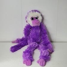 Aurora Purple Long Arm Monkey Stuffed Animal Plush Toy 2020 Hugger Large 28"