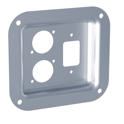 Penn Elcom D0946-40Z kleine Schüssel für 1 x Kaltgeräte- und 2 x D-Serie Steckverbinder