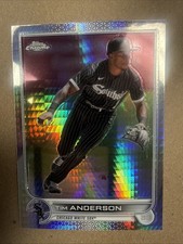 2022 Topps Chrome Prizm Refractor Tim Anderson Chicago White Sox
