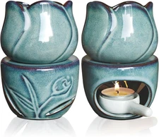 Fragrance Essential Oil Burner Tealight,Tea Light Candle Wax Warmer,Tealight Fra