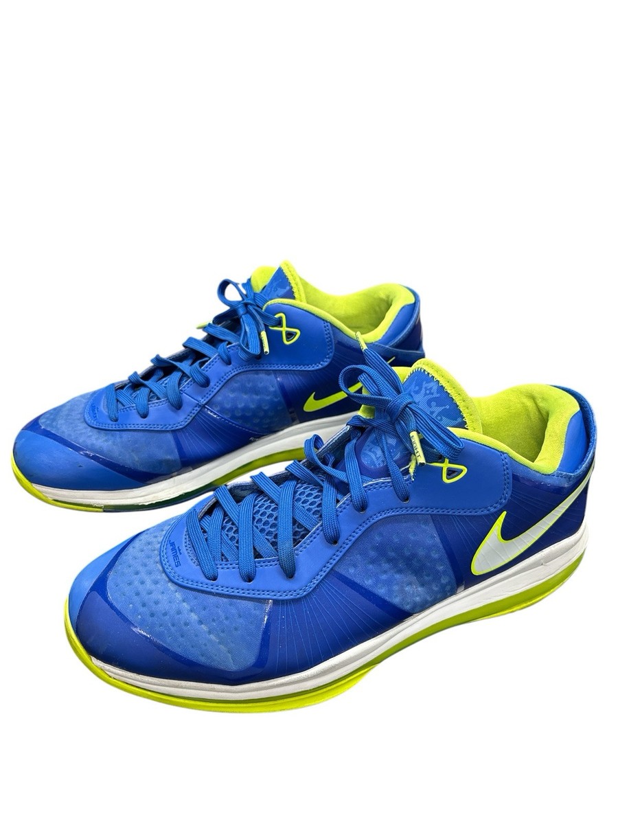 LEBRON 8 V/2 LOW SPRITE 201 Athletic‎ Sneakers Rare Blue Basketball Shoes Sz 14 Nike LeBron 8 V/2 2021 Low Sprite for Sale | Authenticity  main image 4