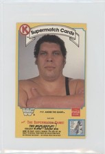 1987 Circle K WWF Supermatch Game Scratched Andre the Giant #17