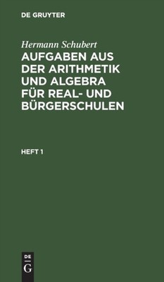 No Contributor - Aufgaben aus der Arithmetik und Algebra fr Real- und - X555z