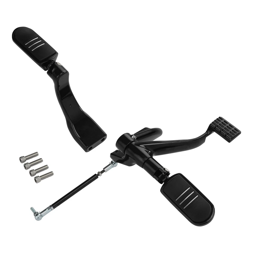 Mid Control Kit FootPeg Fit For Harley Sportster XL 883 1200 2004-2013 TCMT - Image 4 of 4