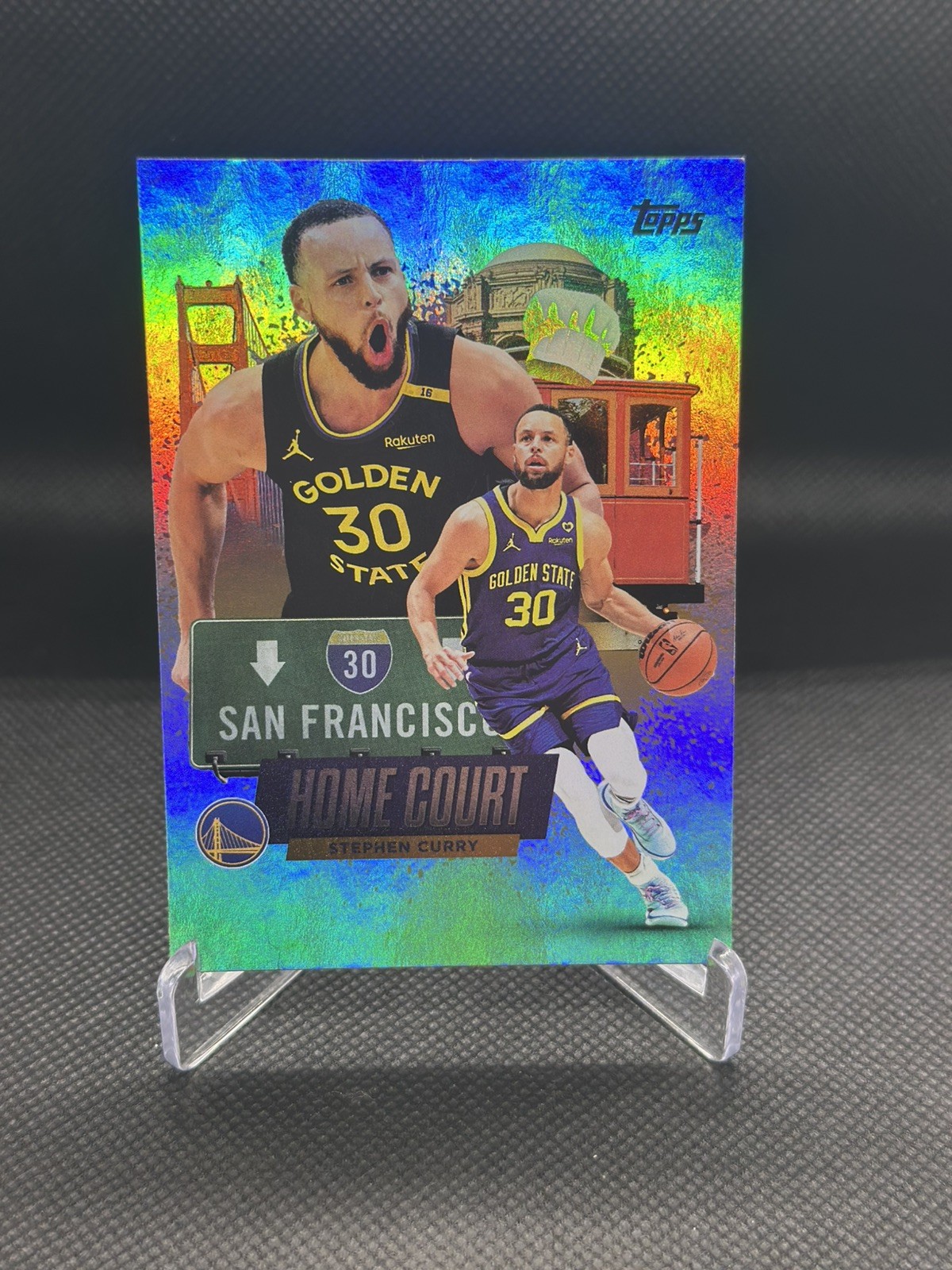 Topps 2025-26 Home Court Stephen Curry #HCA-2 Warriors Basketball Card🔥