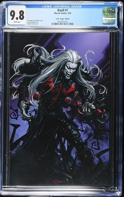 Knull #1 CGC 9.8 Marvel Comics 2026 Clayton Crain 1:50 Virgin Edition