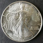 1986 $1 American Silver Eagle Dollar