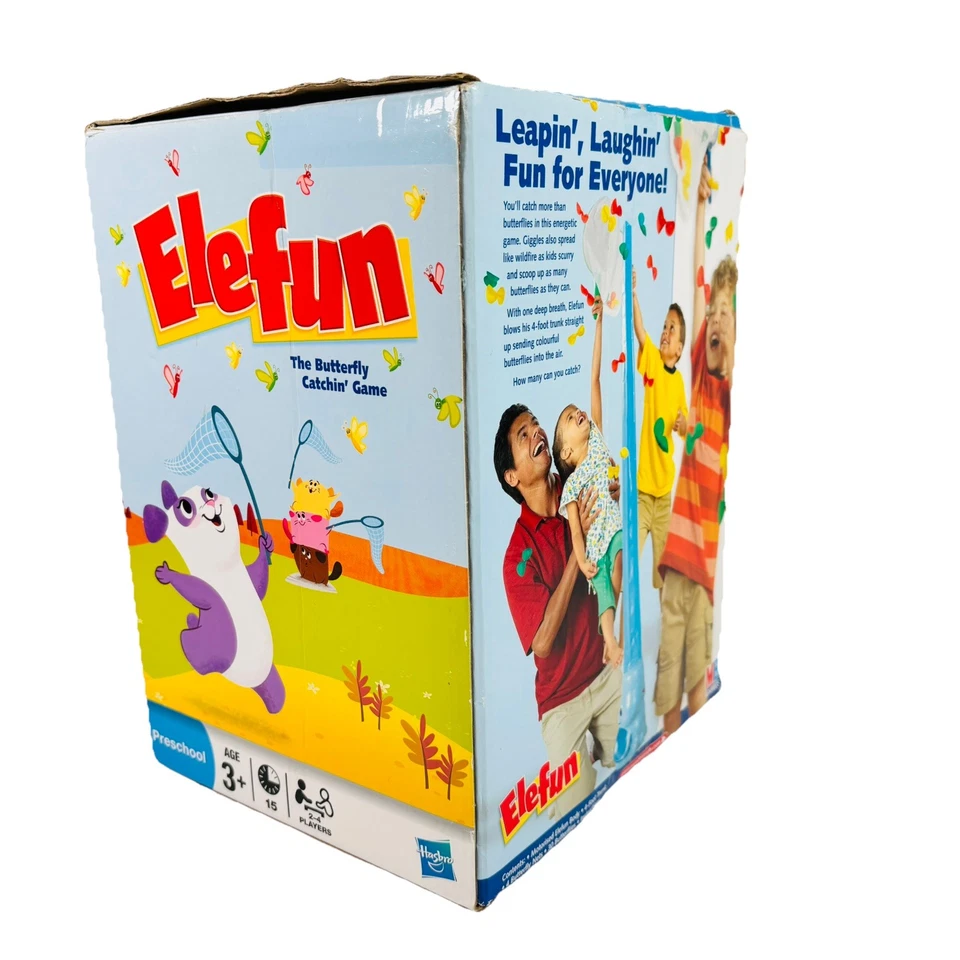 Elefun The  Butterfly Catching Game By MB Games 2009 Tested & Working - Image 4 of 4