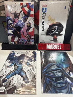 The Ultimates #4  (2024)  4 Comic Lot. Cover A,B,C,D