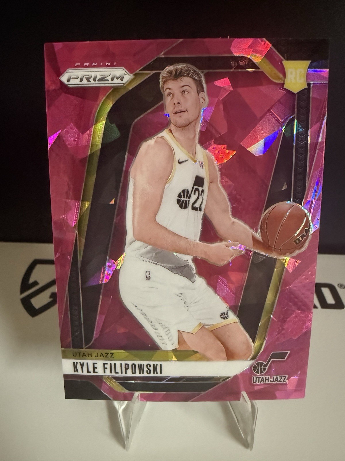 2024-25 Panini Prizm - Kyle Filipowski #263 Pink Ice Prizm (RC)