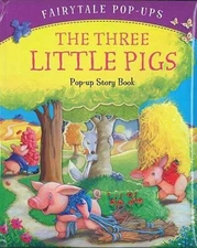 THREE LITTLE PIGS (Fairytale Pop-Ups) - Hardcover By Hinkler Studios - VERY GOOD
