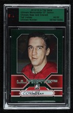 2012-13 ITG Ultimate Memorabilia 12th Edition Emerald 44/60 Ted Lindsay HOF 2d8