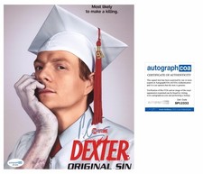 Patrick Gibson “Dexter: Original Sin” AUTOGRAPH Signed ‘Dexter’ 10x8 Photo ACOA