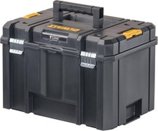 DEWALT TSTAK Tool Box, Extra Large Design, Removable Tray for Easy Access to Too