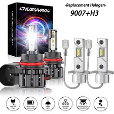 For Mitsubishi Montero Sport 2000-2004 6000k Led Headlight Fog Light Bulbs 4pc
