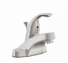 PROFLO PFWSC3017ZBN Centerset Faucet, 1.2 GPM w/ Pop-Up Drain - Brushed Nickel