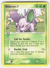 Nidoran M 71/112 Pokemon EX FireRed & LeafGreen *HP* on eBay