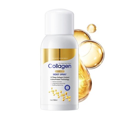 Firming Collagen Spray,Plumping and Firming Care for Body and Face,Collagen Seru