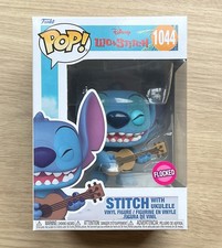 Funko Pop Disney Lilo & Stitch - Puntada con ukelele flocado #1044 (caja dañada)