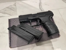 VFC Umarex Walther PPQ Green Gas Blowback Airsoft Pistol Gun Black 2272800