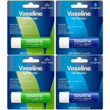 Vaseline Lip Therapy Variety Pack Original Al...