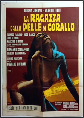 cm.100x140-LA RAGAZZA DALLA PELLE DI CORALLO-SCHIAFFINO-CIVIRANI-EROTICO-O36-4