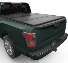 FRP Hard Tri Fold Tonneau Cover for 2005-2025 Nissan Frontier 5FT Bed Not Mexico
