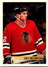  1994 Eric Weinrich 2 Blackhawks 106 Topps Hockey Sports Trading Card 