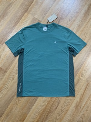 Sz M - Nike ACG Dri-Fit ADV UV Goat Rocks Tshirt FN8411-361 2024 Bicoastal Green