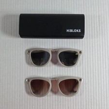 HiBLOKS 2-Pack Polarized Clip-On Sunglasses Lenses for Ray-Ban Meta Wayfarer...