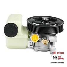 Power Steering Pump with Pulley  Reservoir Compatible with Mazda CX-7 L4