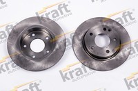 2X Kraft Automotive Bremsscheibe 6041200 FüR Mercedes Klasse W168 260Mm 140 168
