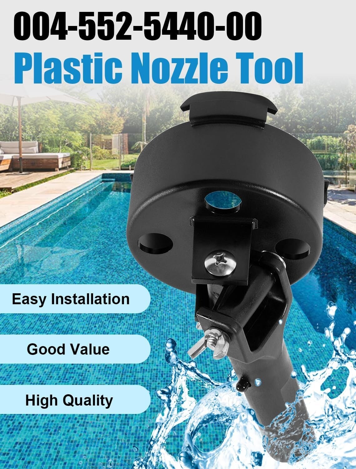 for Paramount PCC2000 Large Pop Up Plastic Head Nozzle PV3 Tool 004-552-5440-00